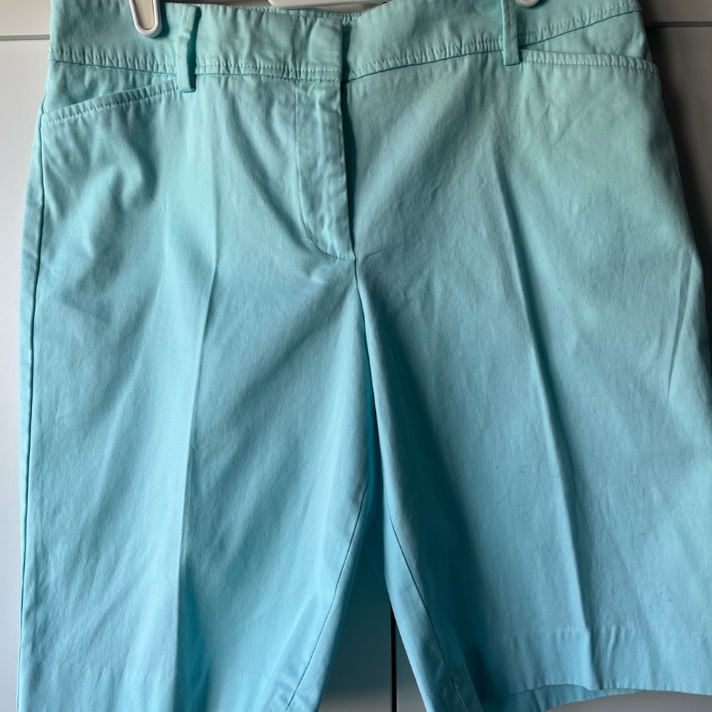 Talbots “Perfect Short” Aqua Women's Bermudas